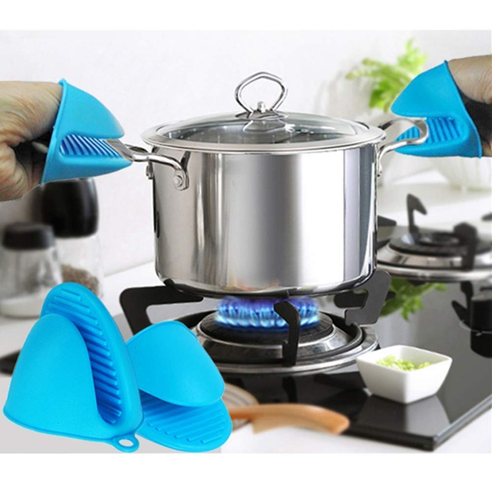 Grip Oven Pot Holder Silicone Glove 2 PCS. 