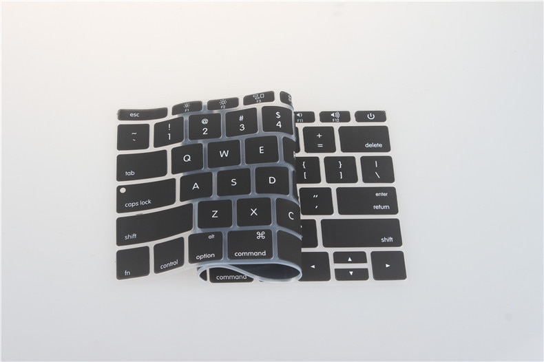 【happy one】2020 US version Keyboard Skin Cover Protector for Apple Pro 13" inch (NO Touch Bar) for book Pro 13.3 1708. 