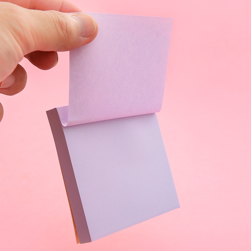 M&G 100 Sheets Sticky Note Pad Korean Notepad Sticky Notes Tearable Message Book Notepad. 