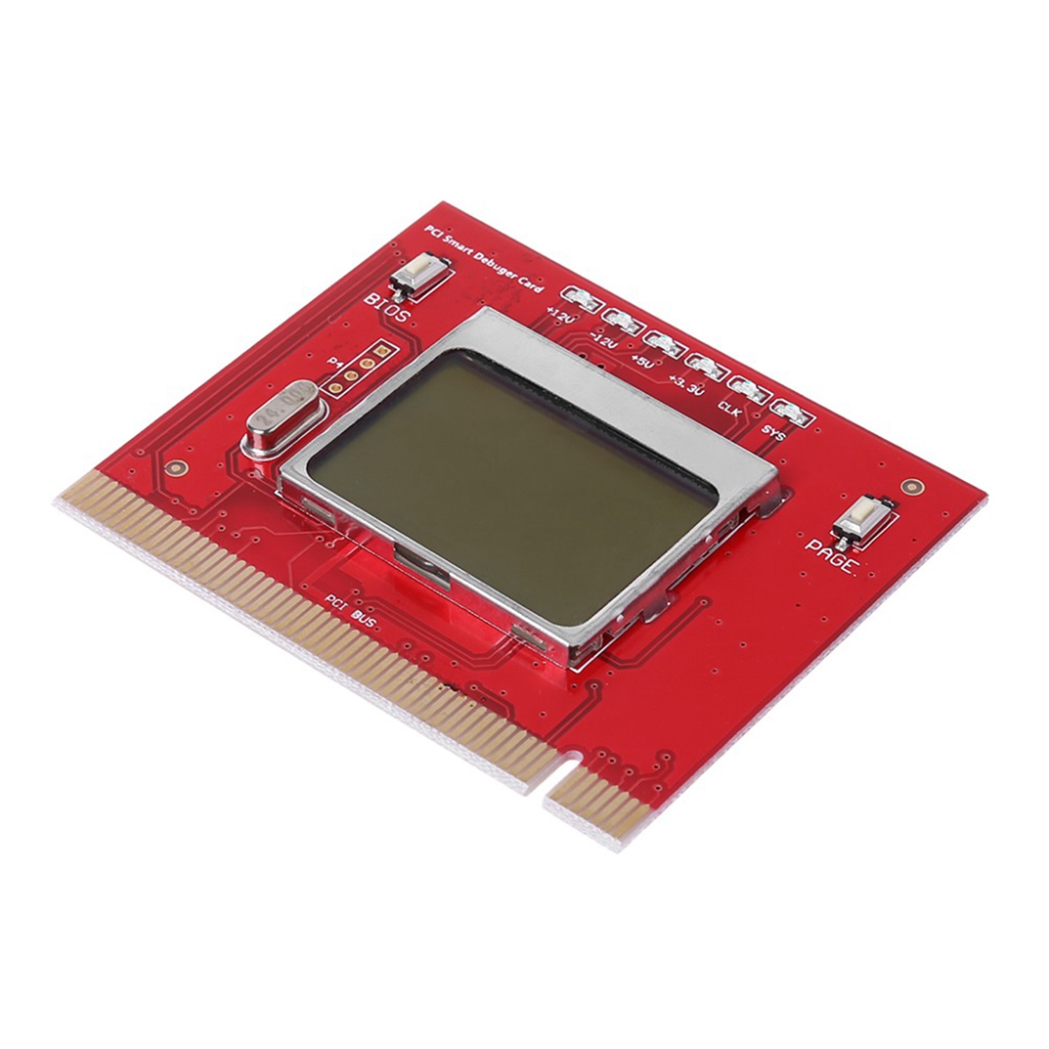 Diagnostic Card for PC Laptop Desktop PC LCD PCI Display Computer Analyzer Motherboard Diagnostic Debug Card Tester. 