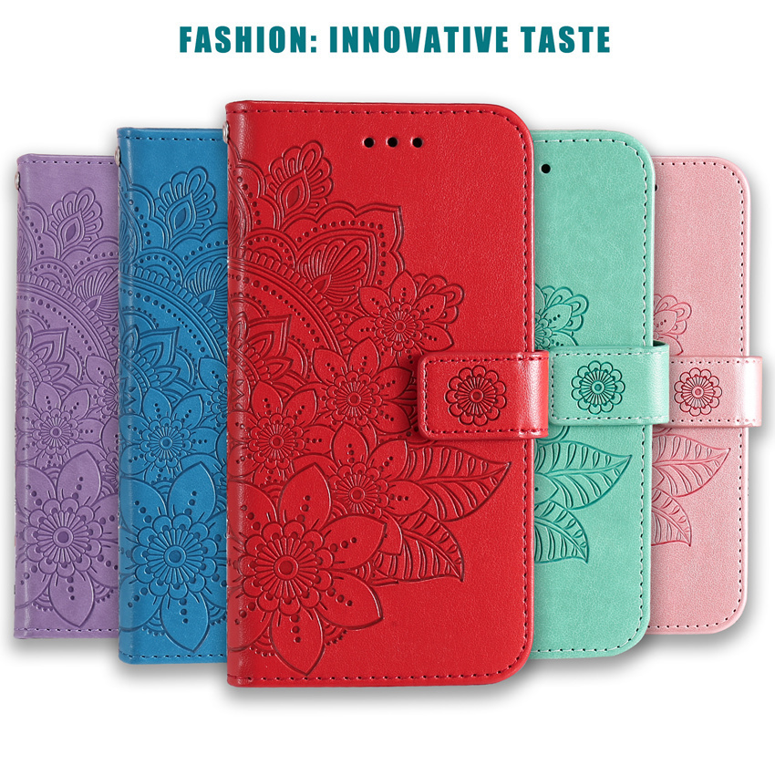 Flip Leather Case For Oppo A12 A12S A15 A15S A16 A16E A16K A17 A17K Card Wallet Phone Zipper Solid Color Embossing Housing Stand. 