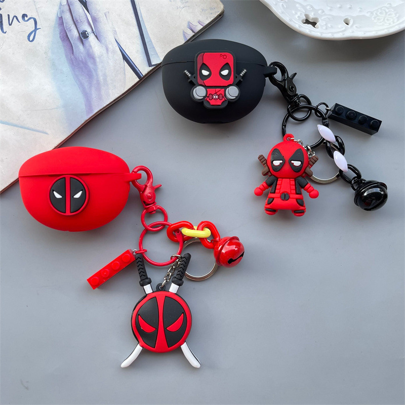 Applicable VIVO TWS2/ 2E Protective Case Real Wireless Bluetooth Headset Silicone Soft Shell Trendy Brand Personalized Cartoon
