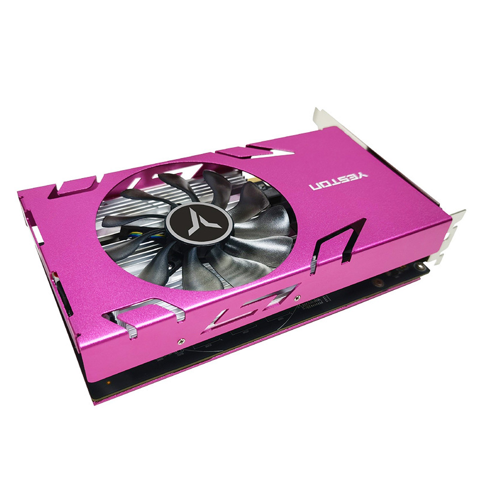 Yeston RX580-4G: 6-screen 4K support - purple. 