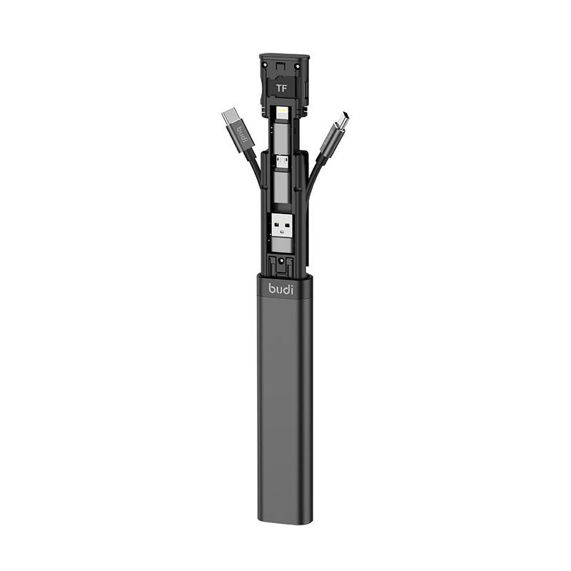 Multi-Function Smart Adapter Card Storage Data Cable USB Box for. 