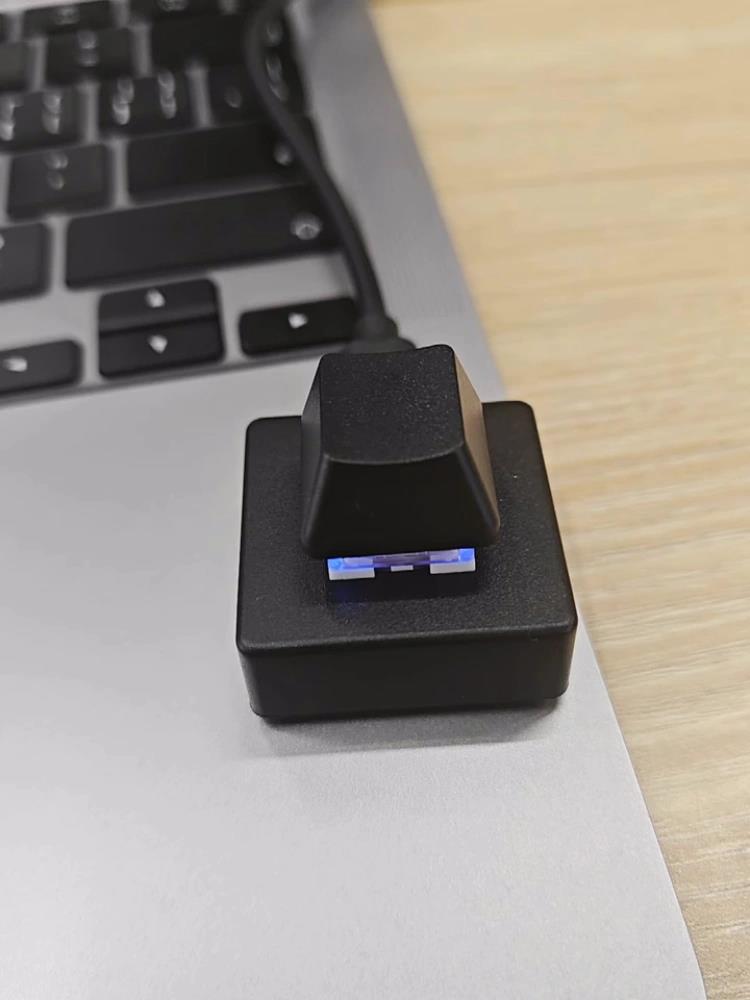 1key Sayodevice Usb Mini Keyboard Rgb DIY Programable Mechanical Gaming Hot Key Red Switch White / Black Osu Gaming Keyboard. 