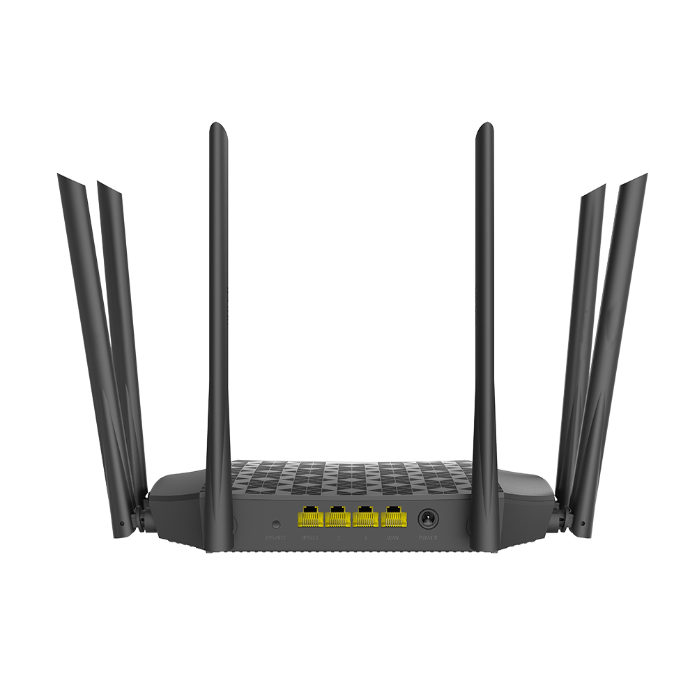 Tenda AC21 2033mbps AC2100 Dual Band Gigabit for Advanced WiFi Speed 4x4 MU-MIMO for 5GHz Band Wireless Router. 