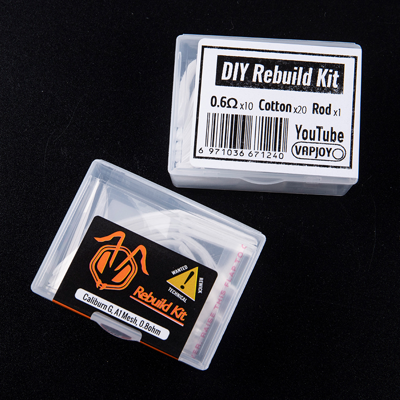 DIY Tool Rebuild Kit Mesh Coil Resistance Wire 0.6-1.2ohm For Nautilus Film AVP. 