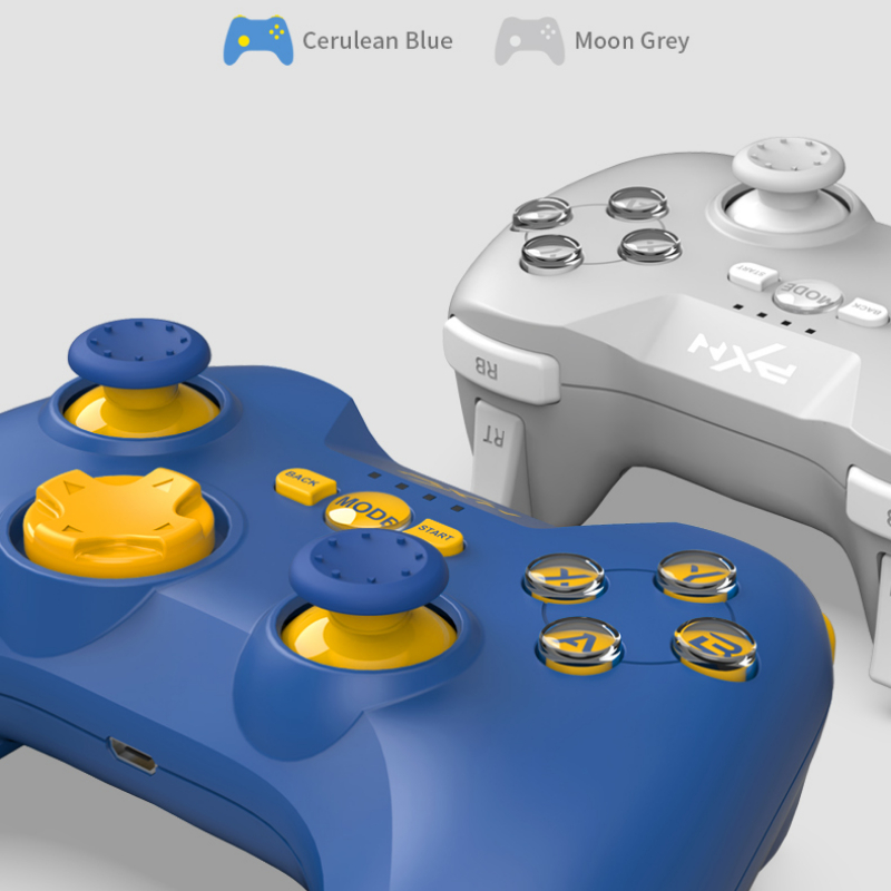PXN P3 Wireless Bluetooth 2.4G Game Controller USB Wired Portable Joystick Gamepads For PS3 IOS Android /PC Windows 7/8/10/11. 
