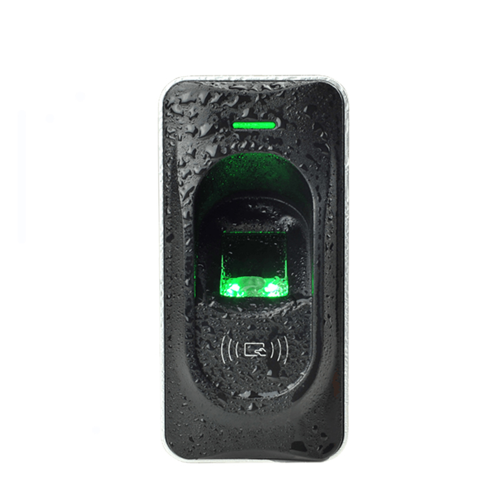 ZK FR1200 Fingerprint Sensor IP65 Waterproof RS485 Fingerprint RFID Card Reader For F18 Inbio Access Control System Login. 