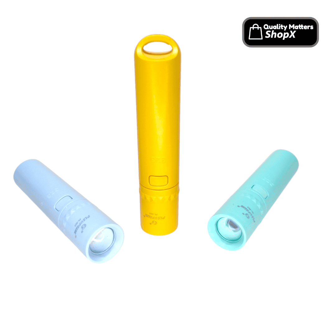 PLSUPREME PL-003 Mini LED Zoom Torch Light High Power Rechargeable. 