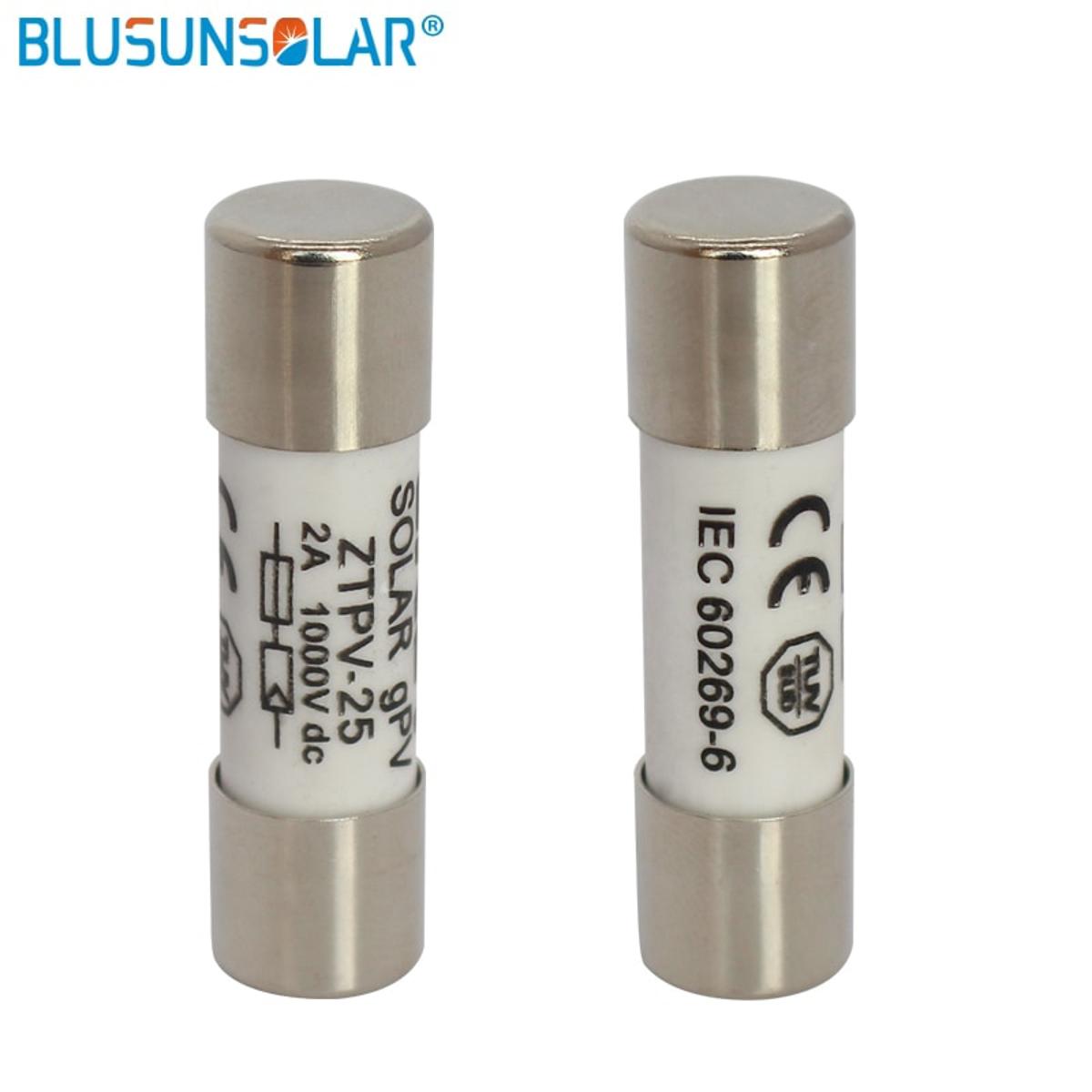 5 pieces lot Approved DC Fuse Link 2-30A 1000V DC Fusible 10x38mm gPV Solar PV Fuse for Protection BX0234