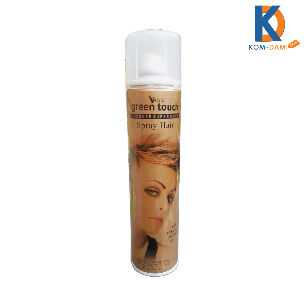 Fresco Green Touch Super Hard Hair Spray 300ml - Kom-Dami.Com