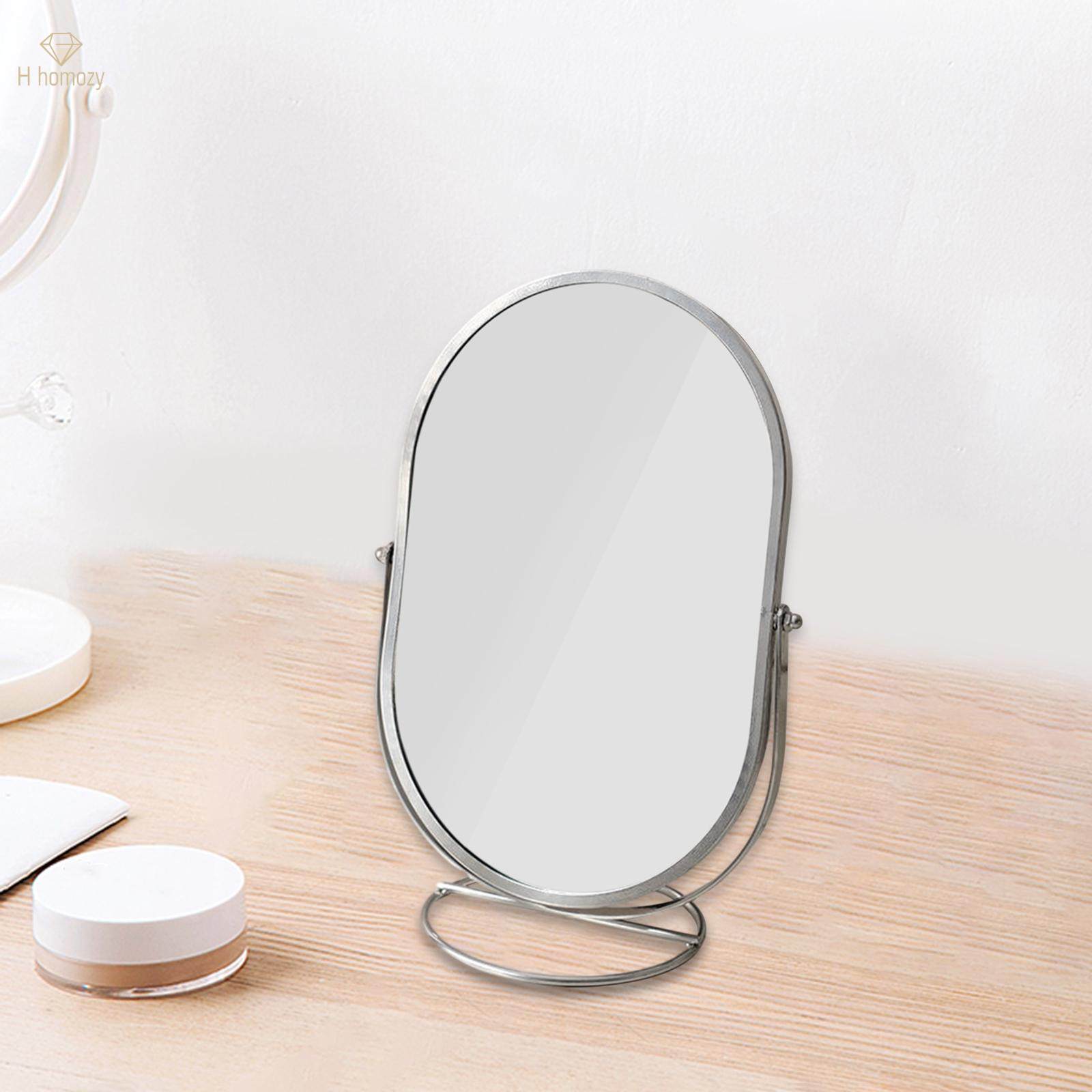 Desktop Stand Mirror Small Tabletop Dressing Mirror for Desktop Bedroom Dorm. 