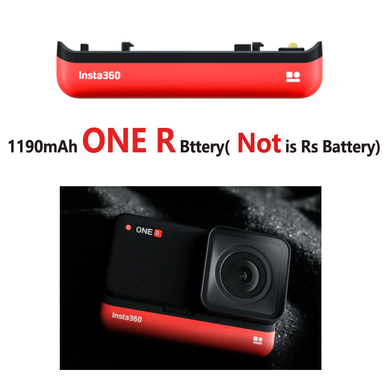 Original Insta360 ONE R 1190mAh Battery Base For Insta 360 ONE R Camera Accessory