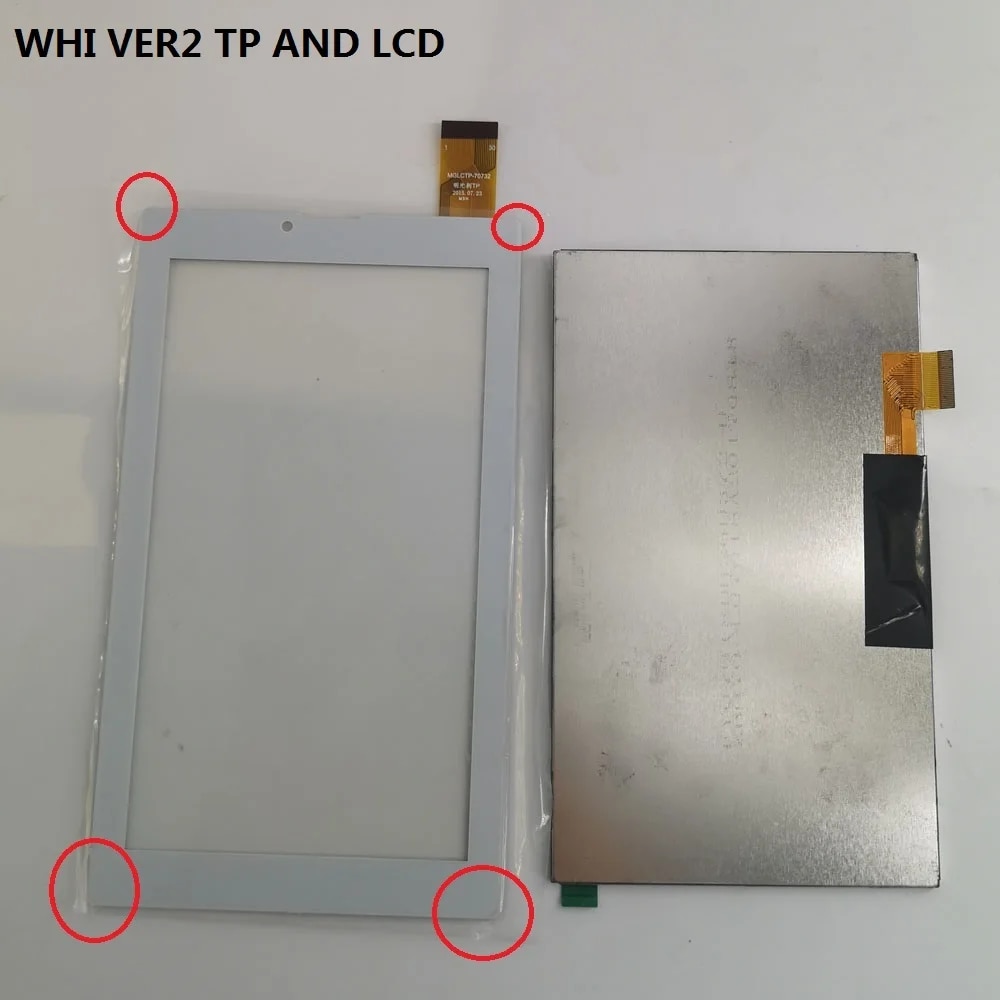NEW 7 30PIN for prestigio MultiPad Wize 3087 PMT3087 3G Tablet pc 1024x600 lcd display Touch Screen Panel glass Digitizer. 