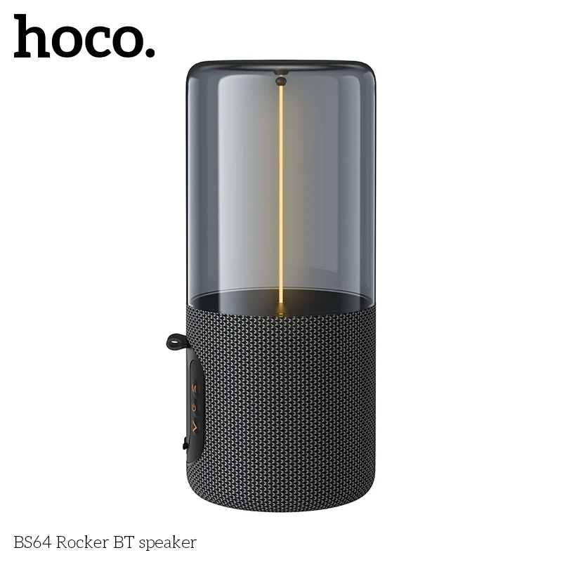 HOCO BS64 Portable Wireless Bluetooth Speaker Stereo Surround Metallic Outdoor Waterproof Portability 3-Hour Playtime. 
