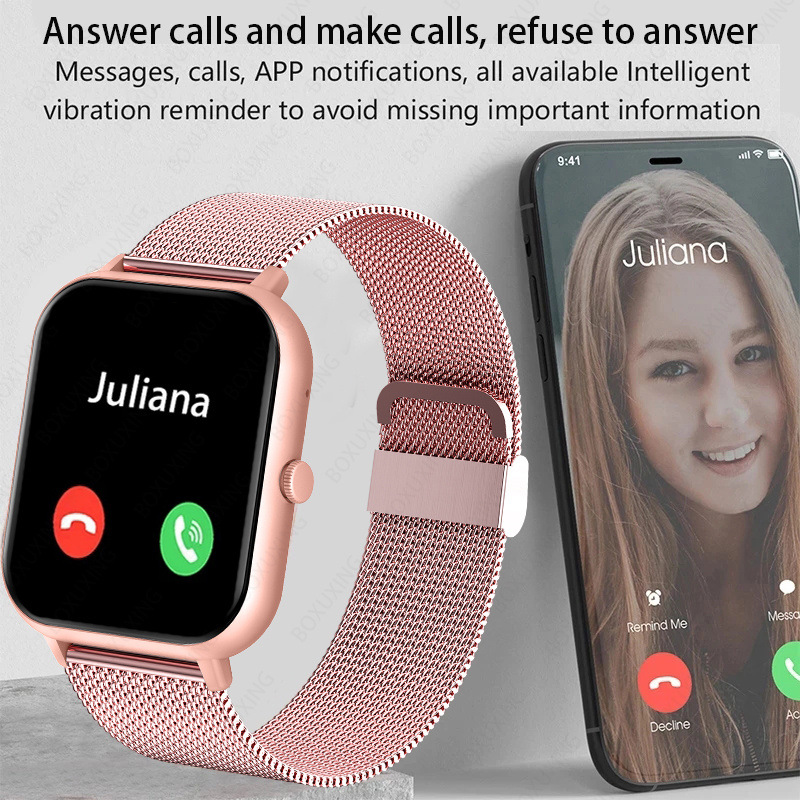 2024 new AI voice assistant sports mode Bluetooth call ZL54C smartwatch. 