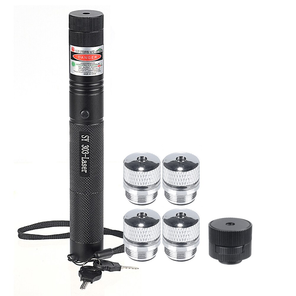 【2023】 Distress signal lamp Powerful visible 5000m 532nm Green 650nm Red Sight Military pointer Powerful Adjustable Focus pen Head. 