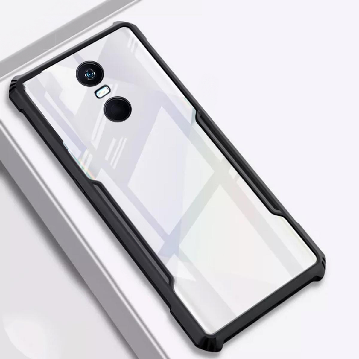 Xiaomi Redmi Note 4, Note 4X Transparent Silica Gel Matte Shockproof Slim Case, Thin, Durable, Anti-Skid, Dust-Proof Back Cover. 
