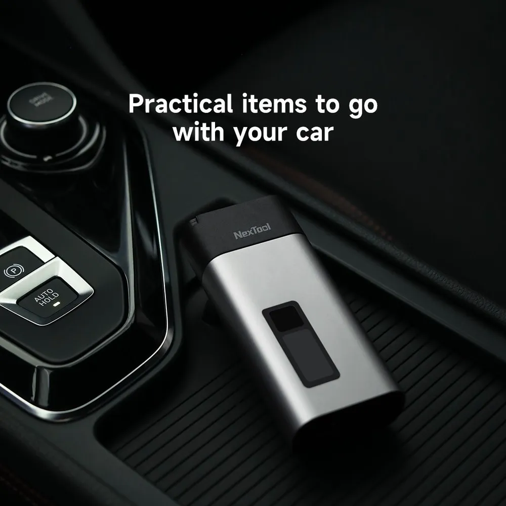 Xiaomi Nextool 4-in-1 Mini Alcohol Tester LCD Digital Portable Car Breathalyzer With Window Breaker Cutter Digital Alcohol Meter. 