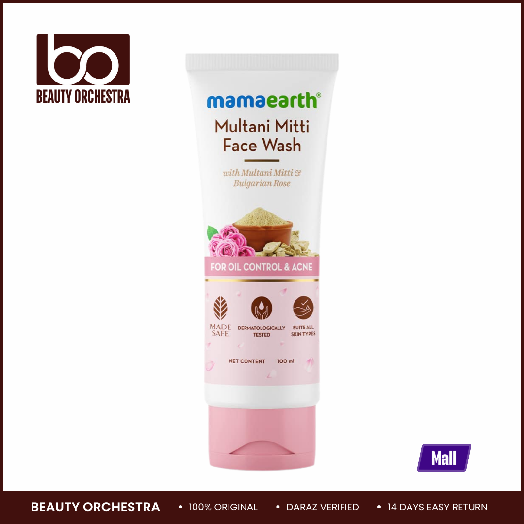 Mamaearth Multani Mitti Face Wash - 100ml