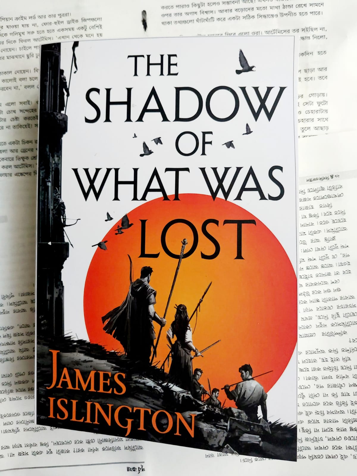 The Shadow of What Was Lost (The Licanius Trilogy, 1) by James Islington. 