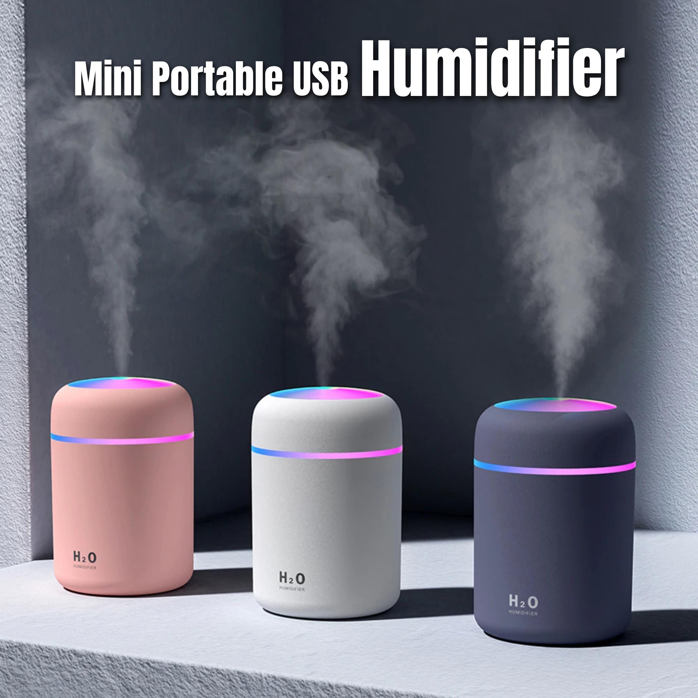 Portable 300ml Aroma Diffuser and Purifier Humidifier - Enhance Your Space with Aromatherapy - Enjoy Purified Air and Relaxation. 