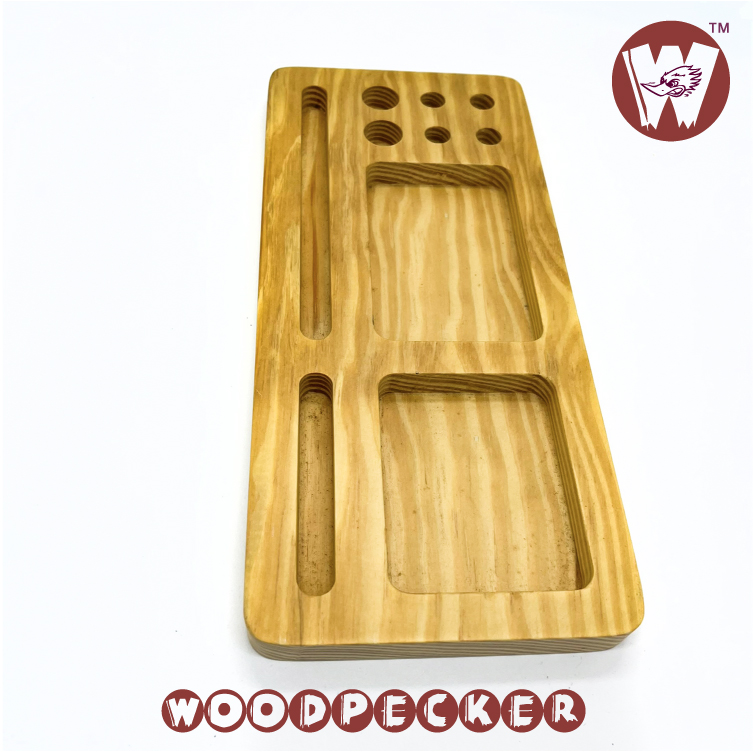 Table top Organizer wirth groove -pad, card, pen and mobile stand groove available. 