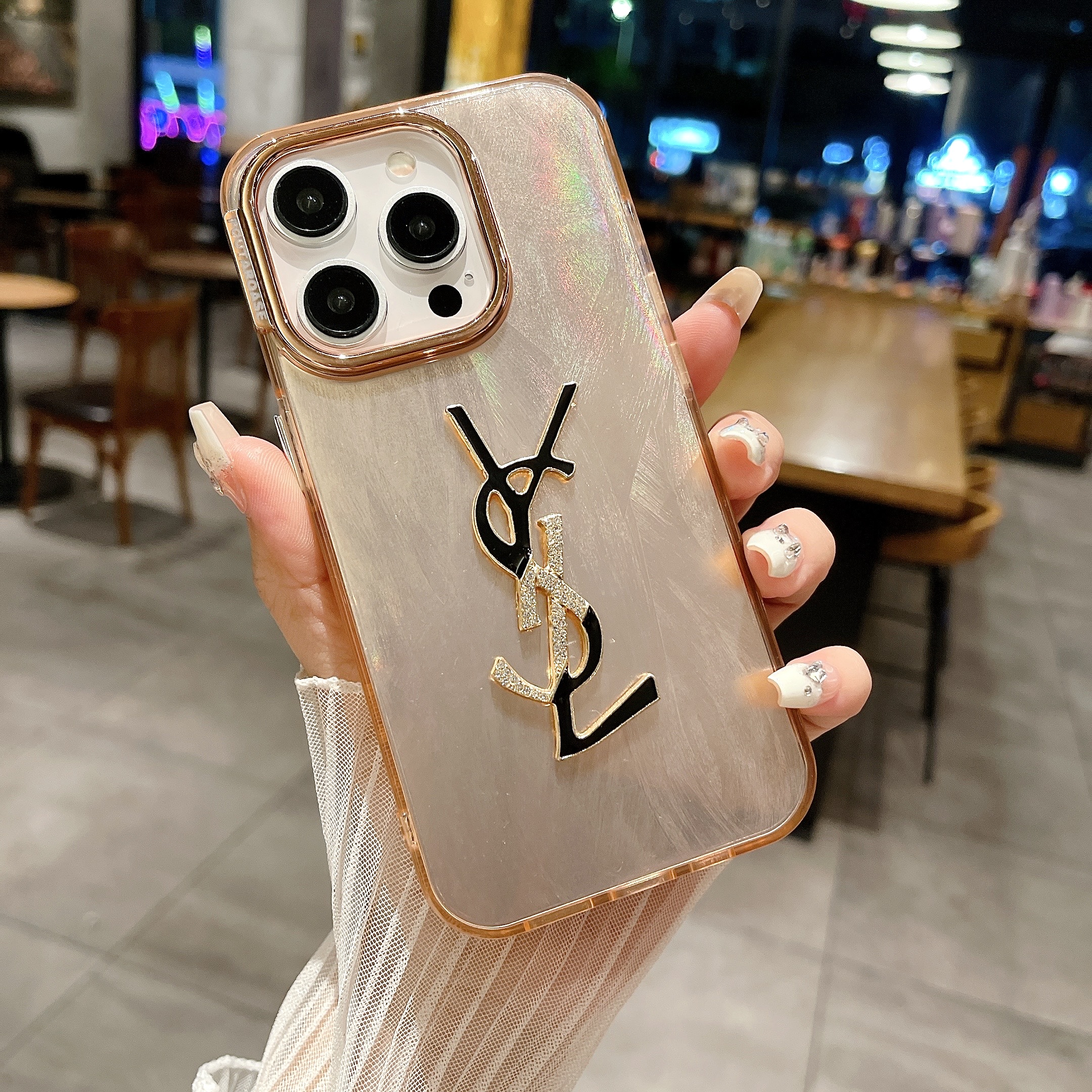 SAINT LAURENT iPhone12pro用ケース SAINT LAURENT IPHONE 12 PRO用ケース