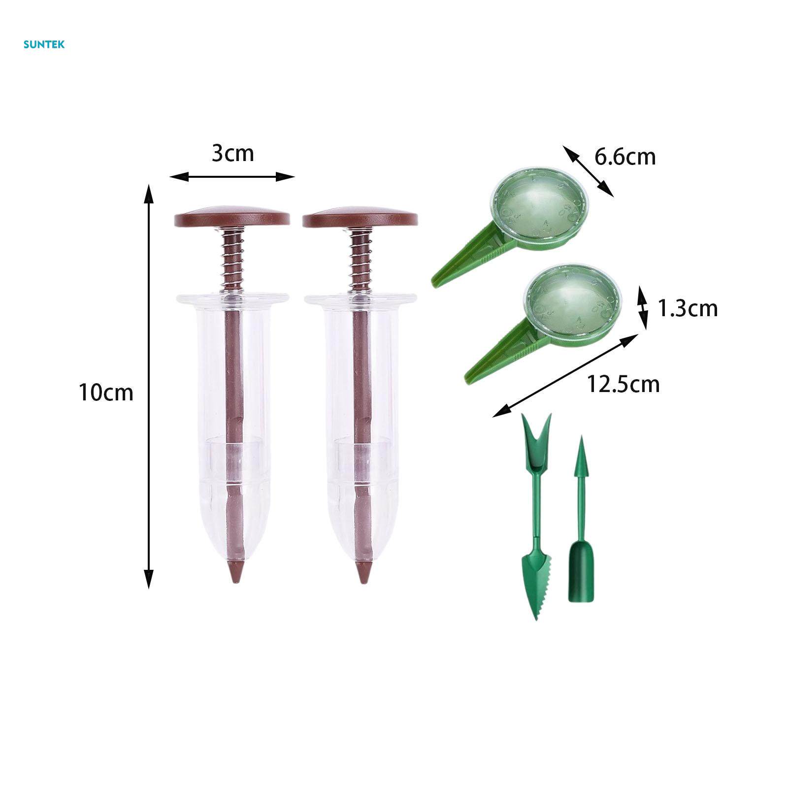 Garden Seed Dispenser Seed Planter Adjustable Handheld Small Seed Planter. 