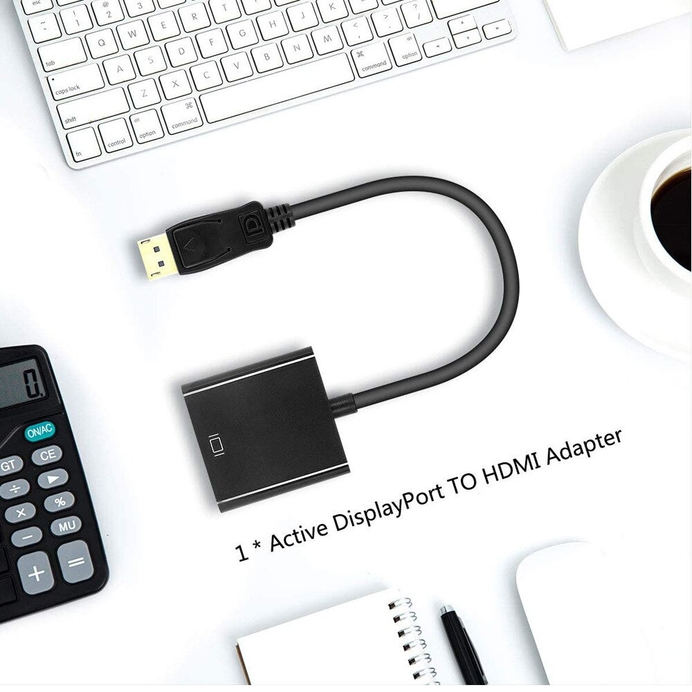 DISPLAY PORT TO HDMI / DP TO HDMI CONVERTER^^BLACK^^. 