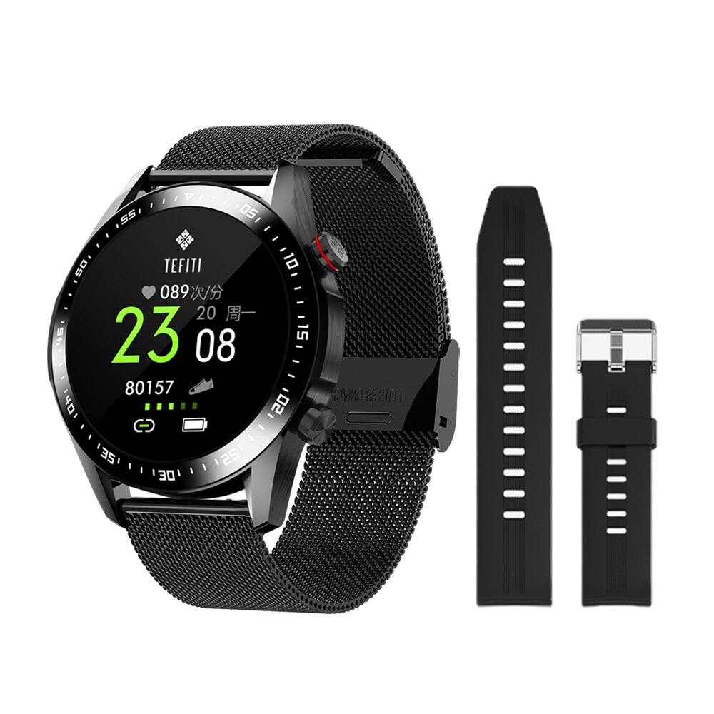 E1-2 Smart Watch Men Bluetooth Call Custom Dial Full Touch Screen Waterproof Smartwatch For Android IOS Sports Fitness Tracker. 
