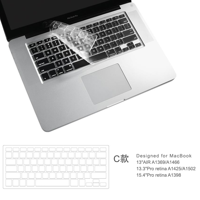 MacBook Air M1 13 inch Wiwu Laptop Keyboard Protector - Safeguard Your MacBook's Keyboard and Extend Its Lifespan. 