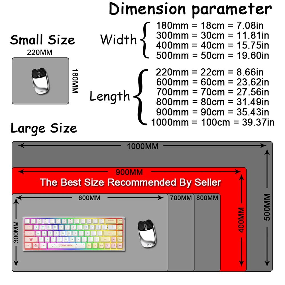 Undertale Large Gaming Mouse Pad Computer Keyboard Accessories Mousepad PC Gamer Laptop Mouse Mat XXL Carpet Mat Desk Pad 80x30. 