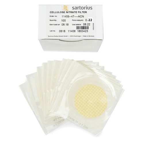 Sartorius Filter Paper 0.2 μm 47 mm Dia Vacuum Membrane Filter