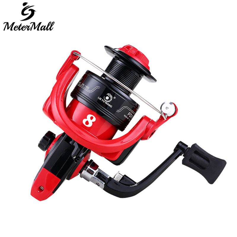 MeterMall FD Spinning Reels With CNC Folding Handle EVA Touch Knob 6 Kg Drag Maximum For Freshwater Saltwater Boat Fishing Bass