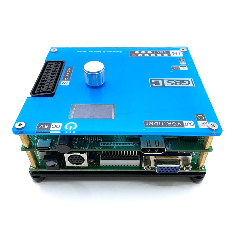GBS Control Game Video Transcoder Converter Accessories GBSC RGBS VGA Scart Ypbpr Signal to VGA HD Upscalers. 