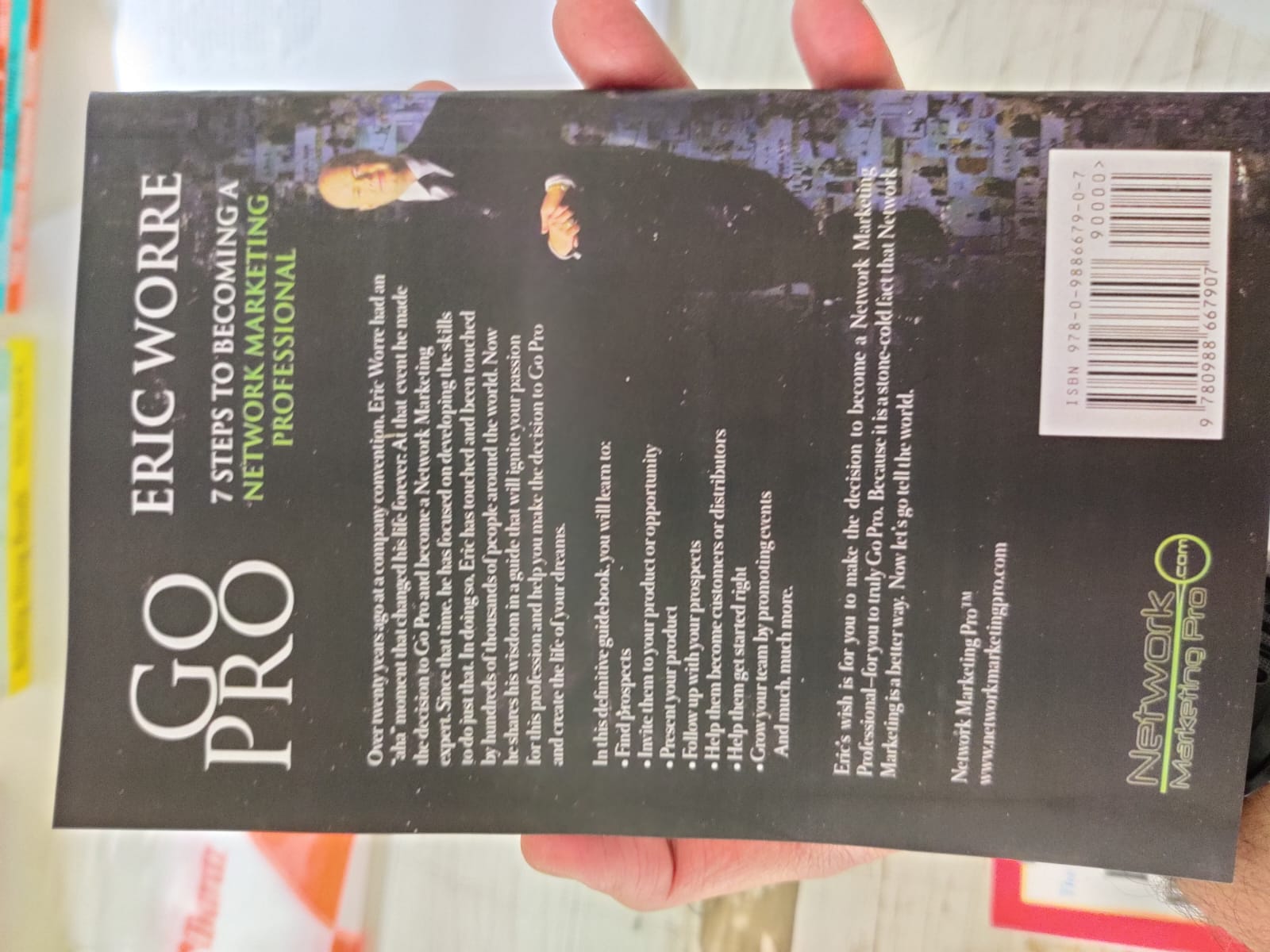 Go Pro: 7 Steps to Becoming a Network Marketing Professional by Eric Worre. 