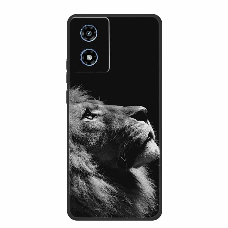 For Motorola G04 Back Cover Case G 04 Black Silicone Soft Phone Case For Motorola Moto G04 Case 6.56 Funda Coque Shockproof Bag. 