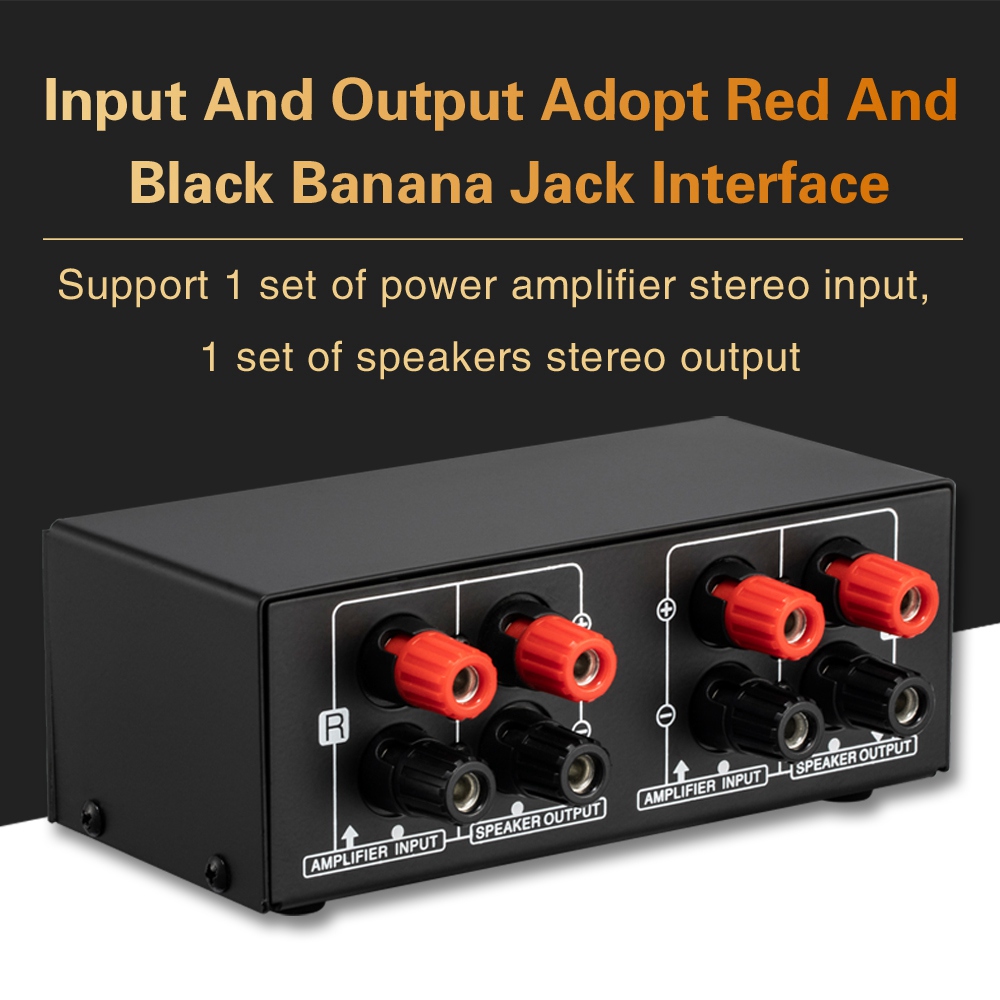 Passive Speaker Volume Adjustment Left and Right Channel. 