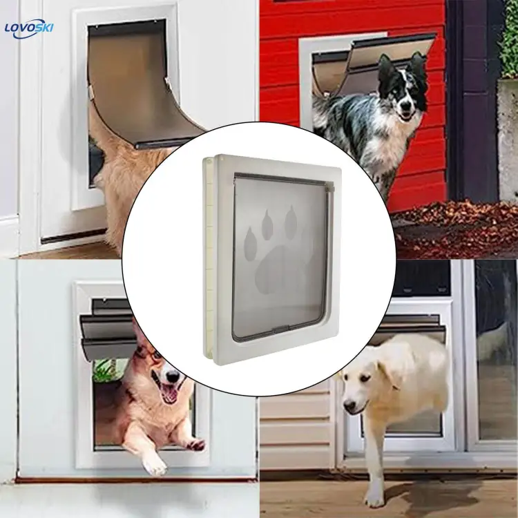 Microchip dog door clearance large