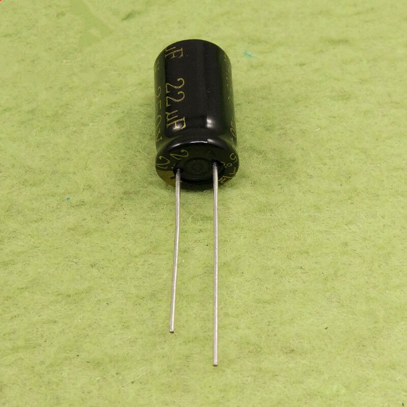 5Pcs- RADIAL 22uF 250V Electrolytic Capacitors 22uF 250V Radial Polarized Aluminum Electrolytic Capacitor THT Electrolytic Radial Capacitors Electronics Circuitry & Parts. 