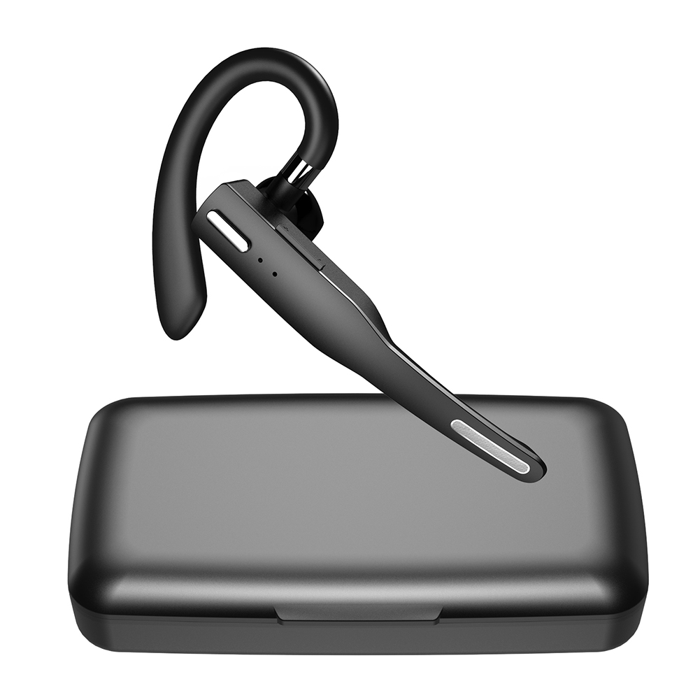 Yyk-525 Business Bluetooth-compatible 5.1 Wireless Headset Hands-free Call Noise Reduction Single Ear Headphone. 