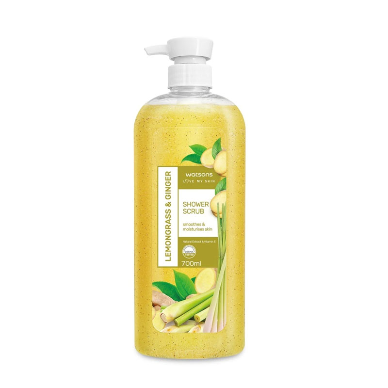 Watsons Lemongrass & Ginger Shower Scrub 700ml || The MallBD