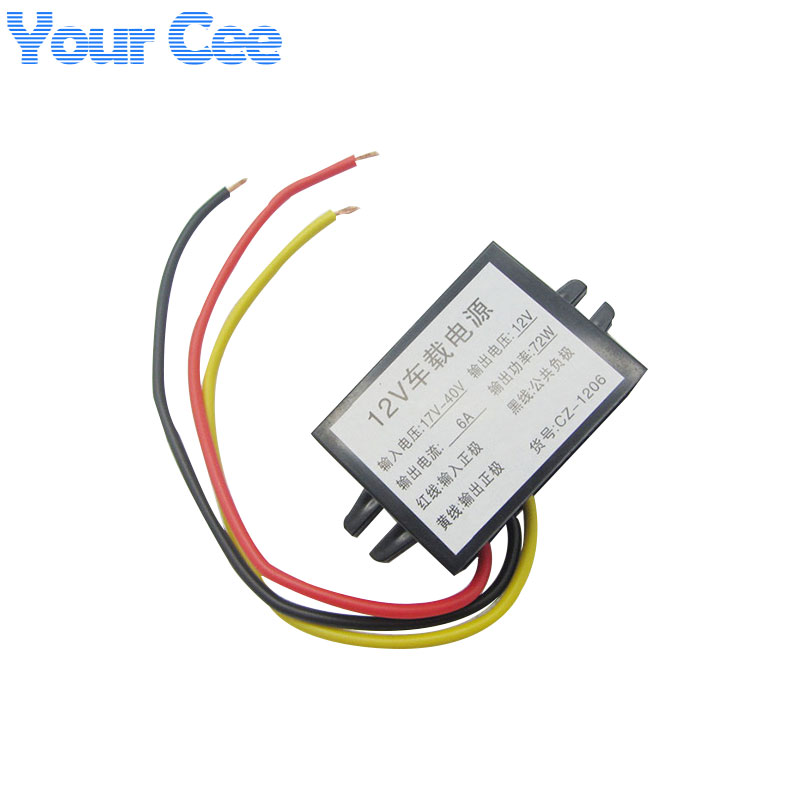 12V LED Display DC DC Power Supply 24V to 12V Car/Vehicle Step Down Buck Converter Voltage Regulator Waterproof
