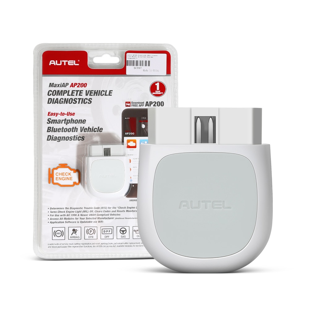 Autel AP200 OBD2 Scanner OBD OBDII Car Diagnostic Tool TPMS Code Reader Automotivo Tool Full System PK AP200M MK808. 