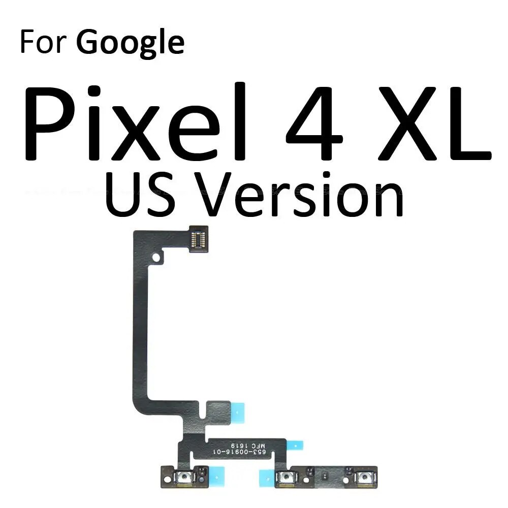 Power ON OFF Mute Switch Control Key Volume Button Flex Cable For Google Pixel 2 3 3a 4 XL 5a 4a 5G 4G Replacement Parts. 
