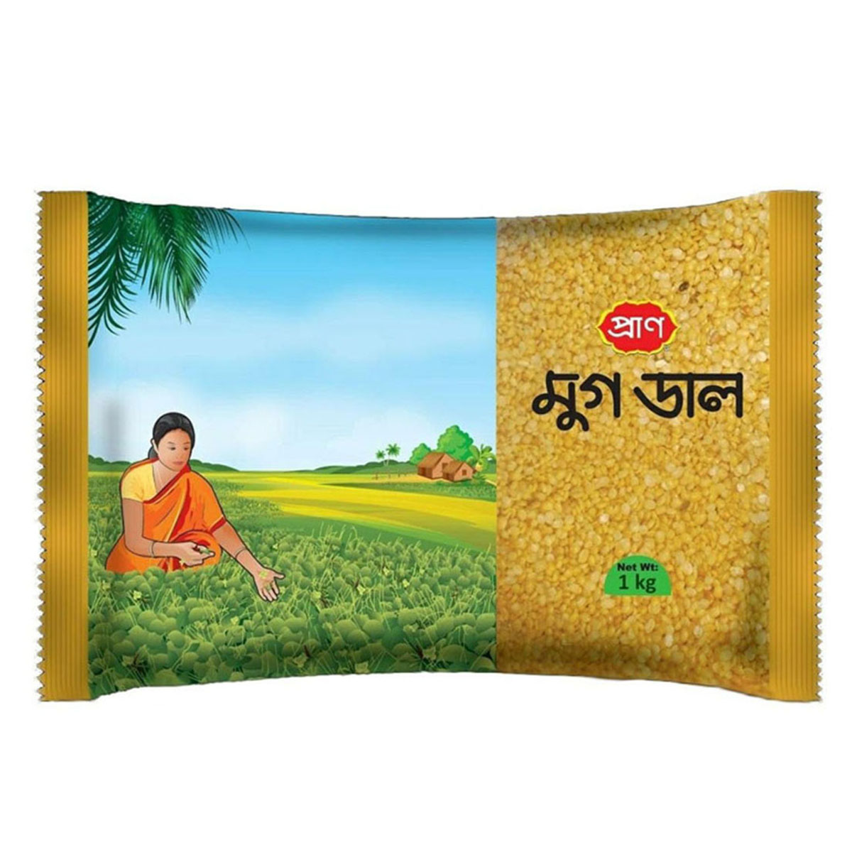 Pran Mung Dal - 1kg. 
