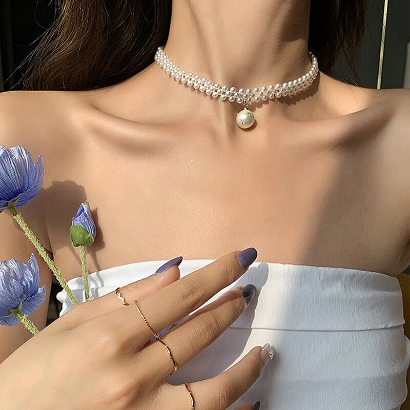 Double layer Chain fashion Choker cute 