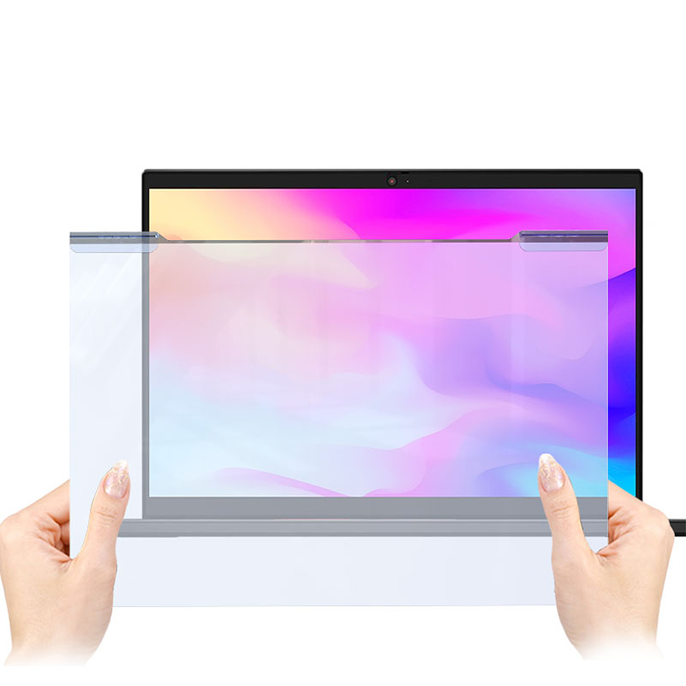 Laptop Screen Protector Hanging Blue Light Blocking Anti-UV High-transmittance Film for 17.3'' Laptop with 16:9 Aspect Ratio. 